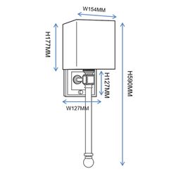 Бра Regina Andrew Crystal Sconce Brass By Imperiumloft