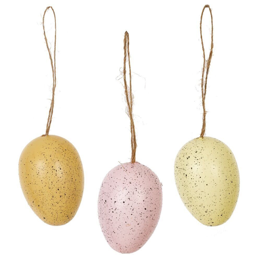 GAEM Набор из 6-ти изделий декоративных подвесных "Яйцо" (3,5*5,5), L13 W4 H17 см