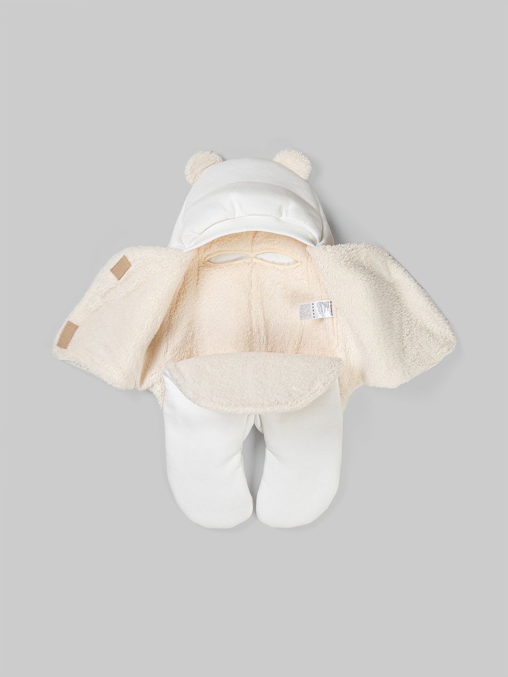 Конверт-звездочка "Молоко" с прорезями для ремней безопасности 0+