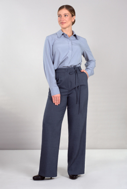 Брюки женские 4417АП, Темно-серый #479ТСе024417АП