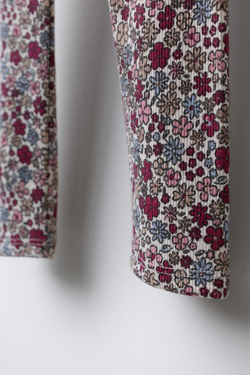 ZARA ЛЕГИНСЫ В РУБЧИК С ПРИНТОМ, РАЗНОЦВЕТНЫЙ