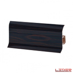 ПЛИНТУС "LIDER-62" 230 Палисандр классический 62*20мм 2,5м с к/к.