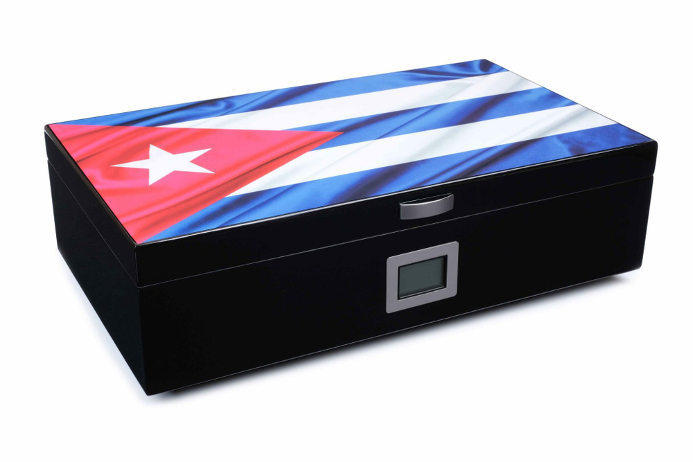 Хьюмидор Lubinski на 60 сигар, Кубинский флаг Q232