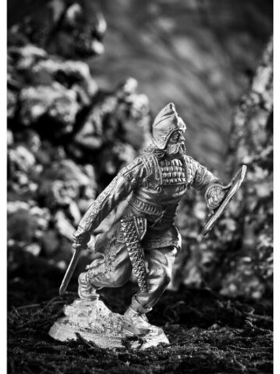 Оловянный солдатик Скиф со щитом