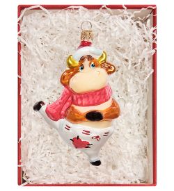 БФ-915 Фигурка подвесная «Бык на седьмом небе от счастья»