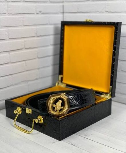 Ремень Stefano Ricci из кожи крокодила