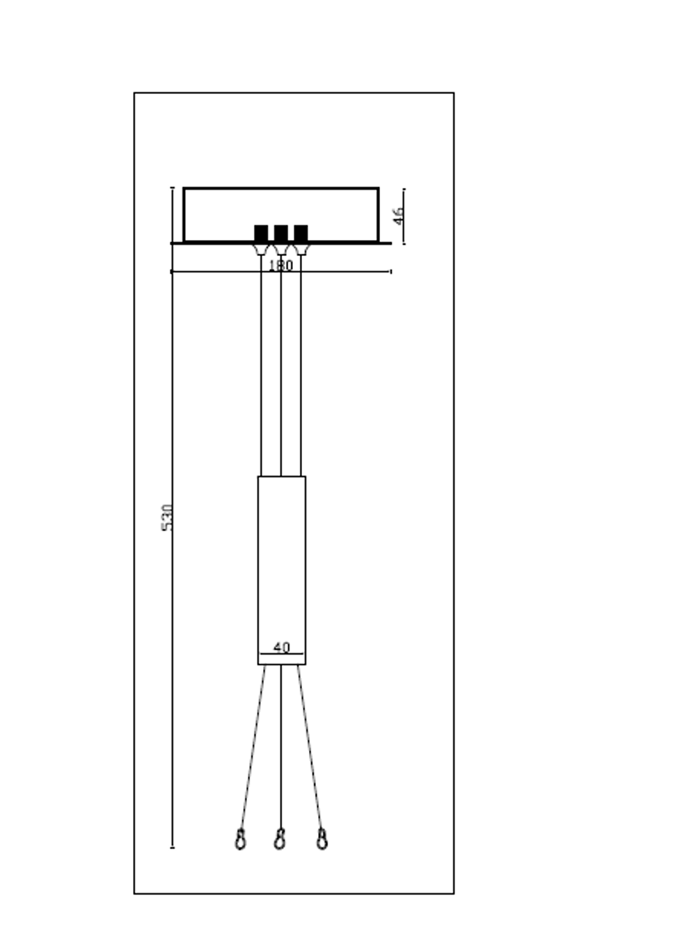 Подвес Maytoni Zon C032C-03-MG