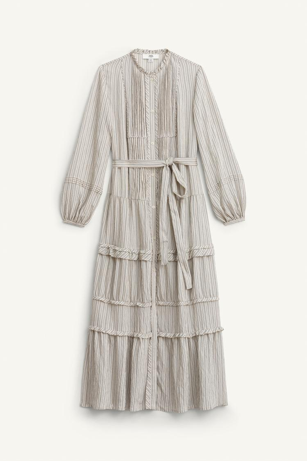 ZARA ПЛАТЬЕ В РОМАНТИЧЕСКОМ СТИЛЕ, ПОЛОСКИ