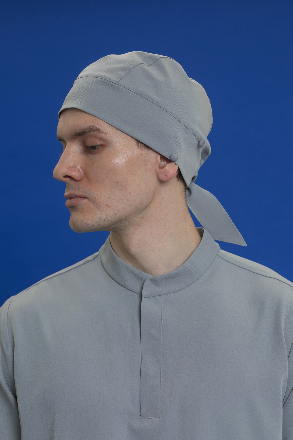 Шапочка с фиксаторами мужская