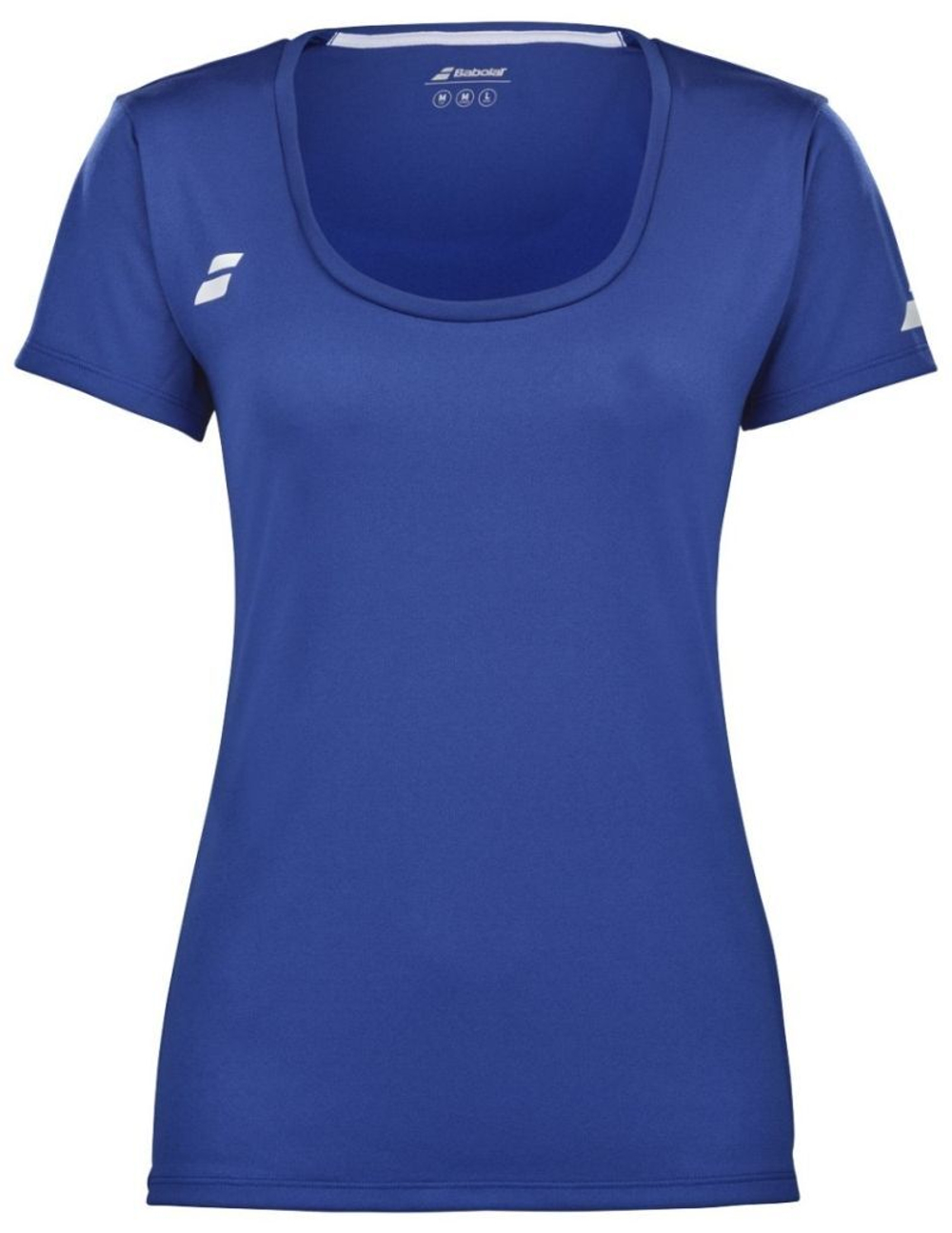Футболка для девочки теннисная Babolat Play Cap Sleeve Girl - небесный