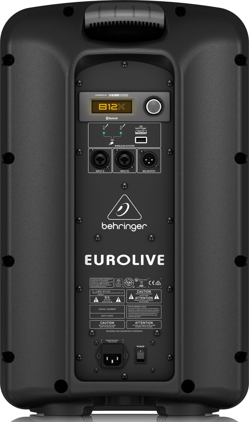 Акустическая система BEHRINGER B12X EUROLIVE