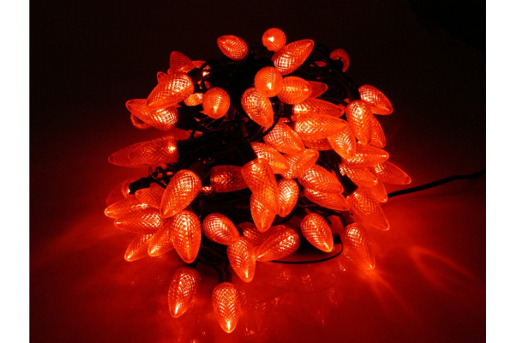 LED-PL-C9-8-G-220V-18-R, 20м, 96 LED красный