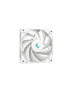 DEEPCOOL AK400 WH LGA1700/1200/115X/AM5/AM4 (18шт/кор, TDP 220W, PWM, Fan 120mm, 4 тепл. Трубки, белый) RET