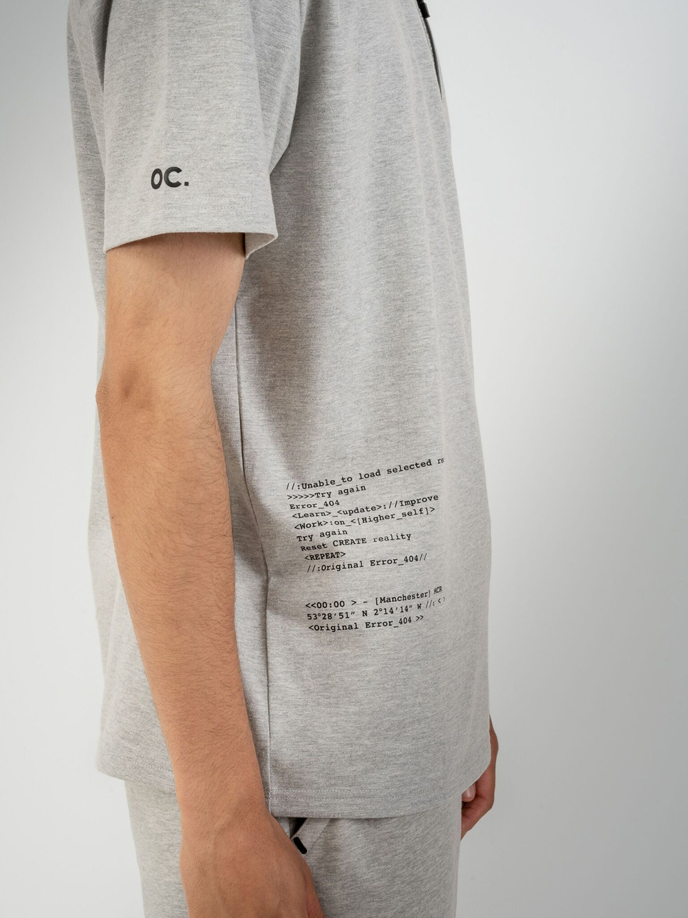 Футболка мужская ORIGINAL CREATOR HTML ZIP T-SHIRT, Серый