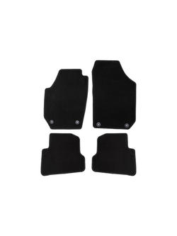 Коврики в салон для SKODA Fabia, Fabia Scout 2007-2010, 2010-2014, хэтчбек, 4 шт. (текстиль) KLEVER01450601200K