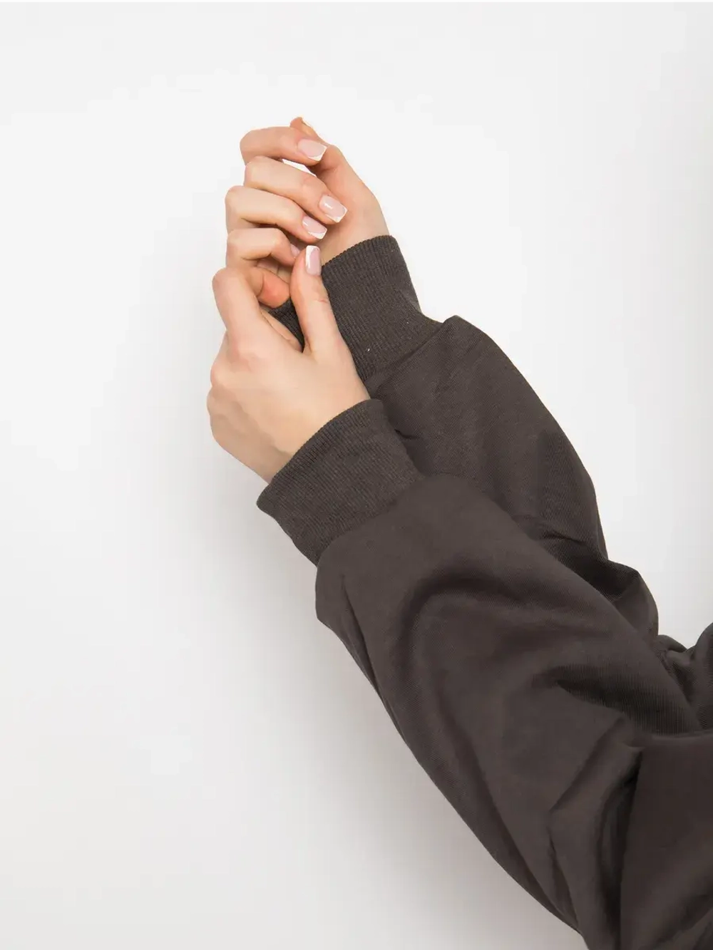 Спортивный костюм утепленный с капюшоном