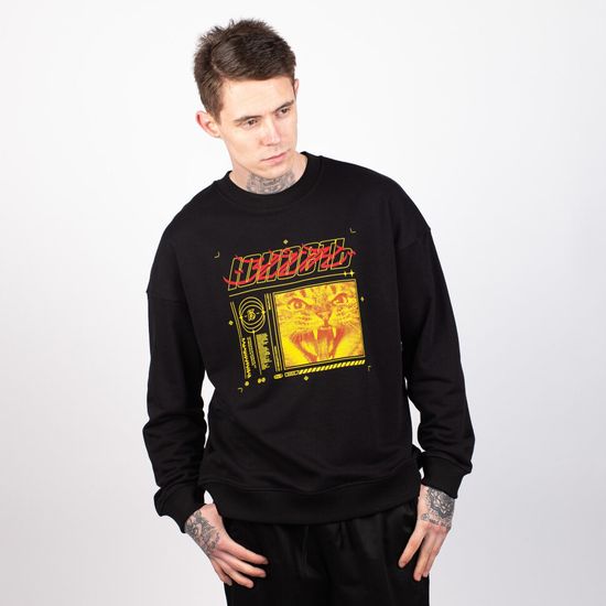 Свитшот ЮНОСТЬ™ Anarchy Черный