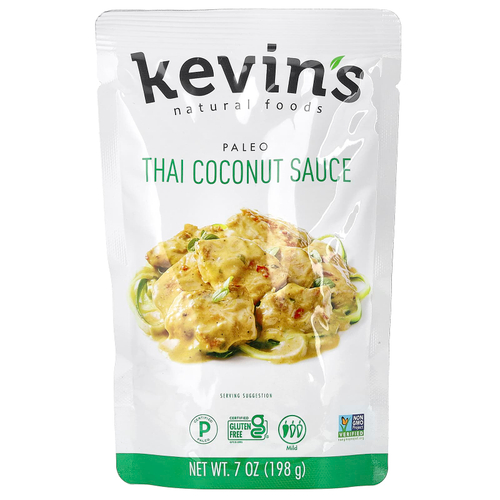 Kevin's Natural Foods, Тайский кокосовый соус, 198 г (7 унций)