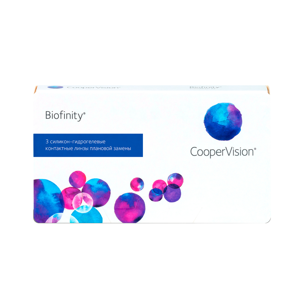 Контактные линзы CooperVision Biofinity