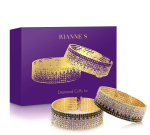 Золотистые наручники Diamond Handcuffs Liz (Цвет: золотистый)