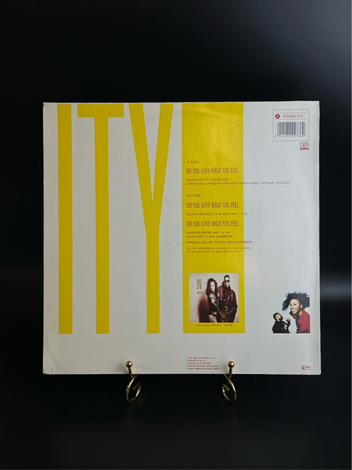 LP Inner City - Do you love what you feel. Виниловая пластинка 12 дюймов. Германия 1989 год.