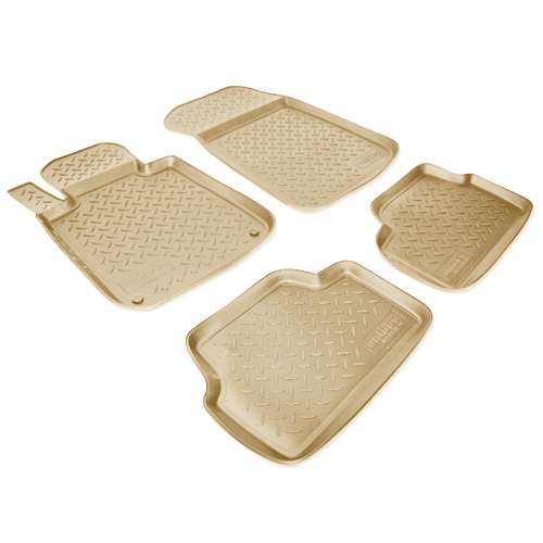 Ковры в салон Norplast/Unidec для BMW 1 в кузове E87/E81 (2004-2011), Бежевый, арт.NPL-Po-07-01-B