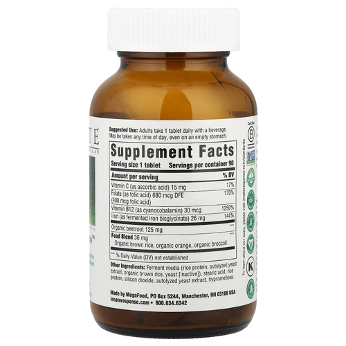 Innate Response Formulas, Iron Response ™, 90 таблеток