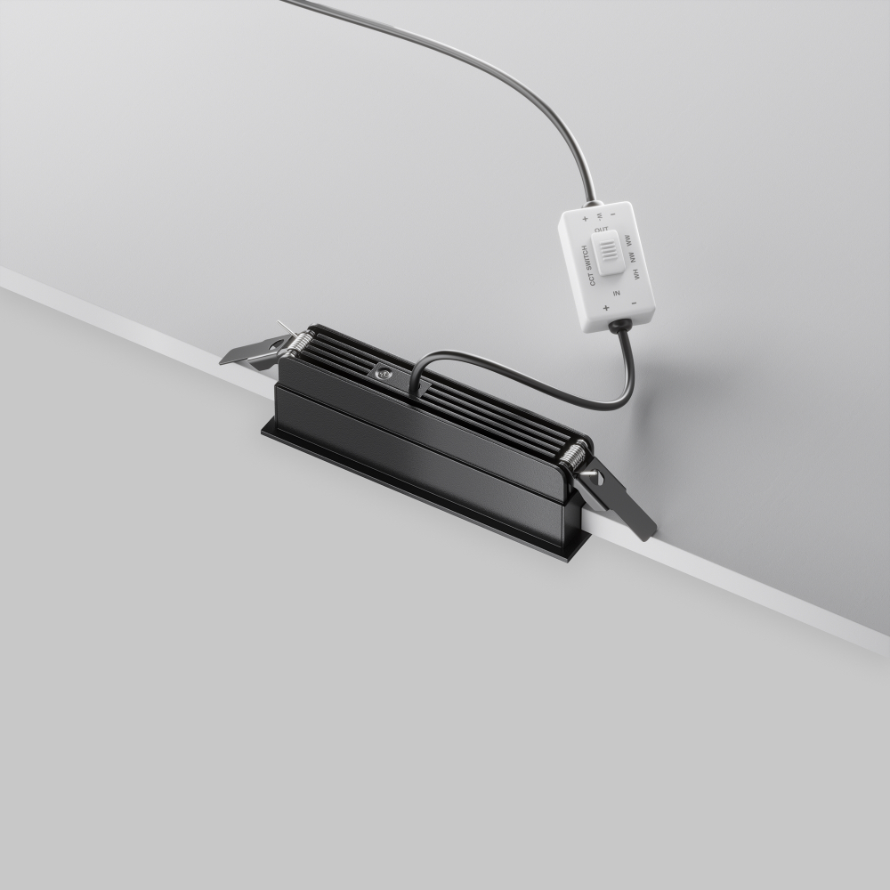 Встраиваемый светильник Technical DL100-6W2.7-3-4K-B