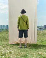 Толстовка Called a Garment Utilitarian золотая оливка