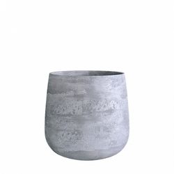 Кашпо CONE CONCRETE GREY LIGHT D38 H41