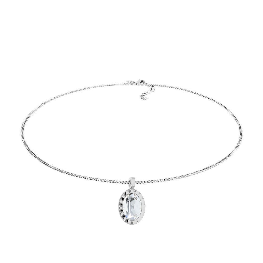 Колье Qudo TIVOLA UNICA big (S/P) Crystal 3cm 420500