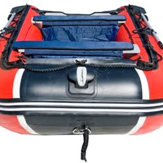 Лодка надувная SOLANO Super Pro XSA430 ( красно-черный )