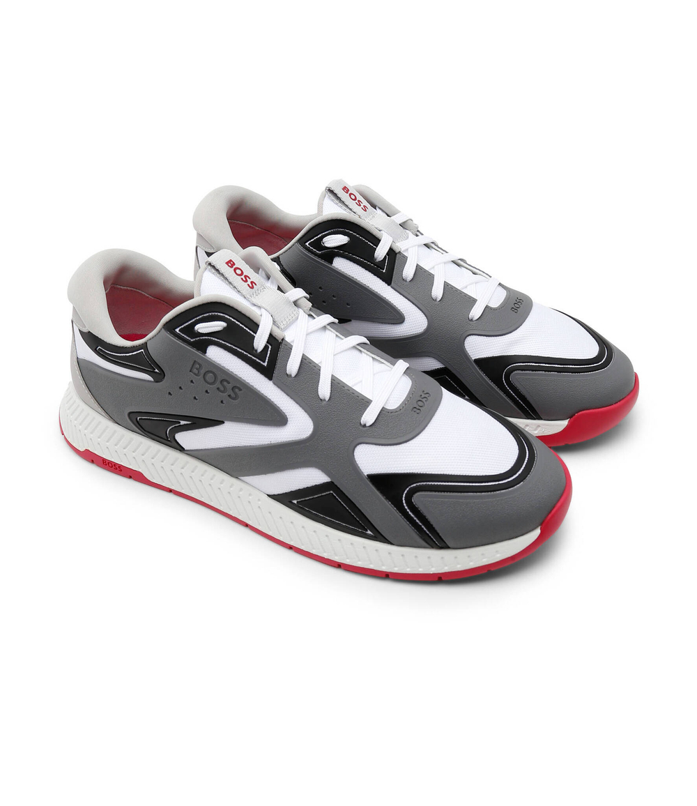 Кроссовки Titanium_Runn_thm BOSS BLACK - белый(50493215)