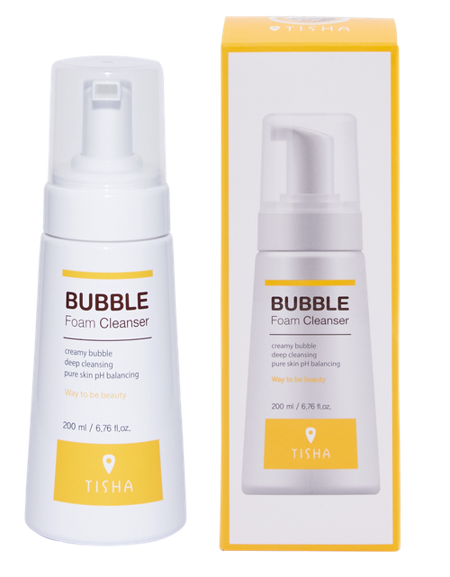 TISHA Пузырьковая очищающая пенка для проблемной кожи, 200 мл