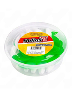 Твистер несъедобный Helios Kasandra 4"29/10,9см Lime 100шт. (HS-34-008-N)