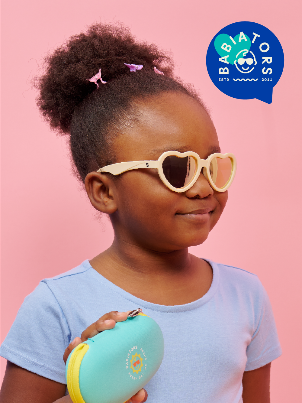 С/з очки Babiators Polarized Hearts Сладкие сливки