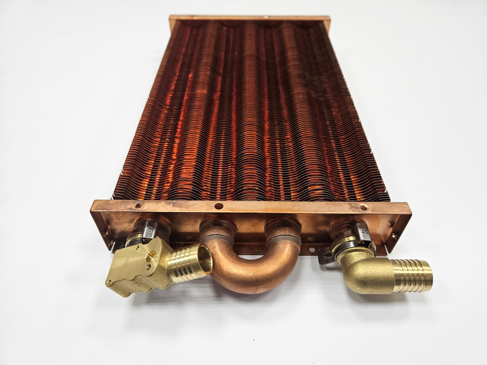 Главный теплообменник (122fin) для DAEWOO DGB 250-300 MSC/250-300 KFC (арт. 3318110910_н/о, 3318114910_н/о, 3318112200_н/о)