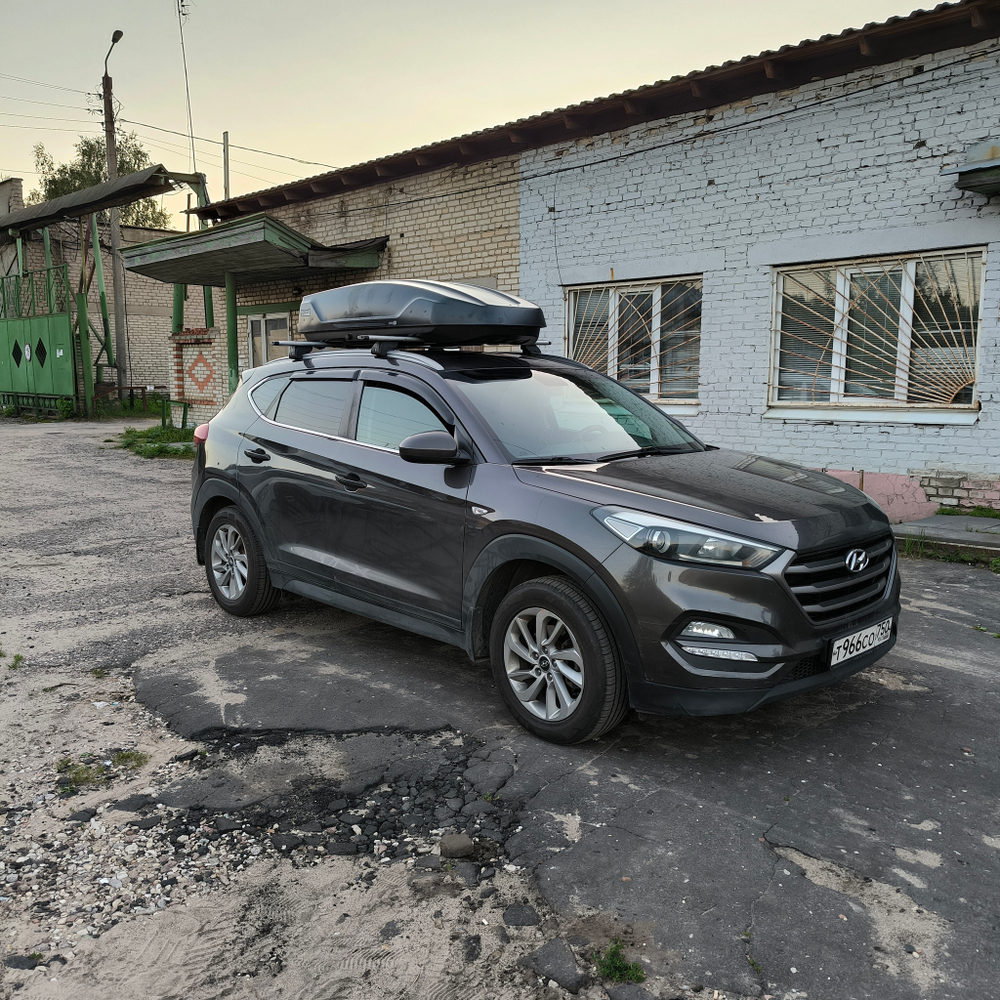 Автобокс Way-box Cobra 480 на Hyundai Tucson 3,4