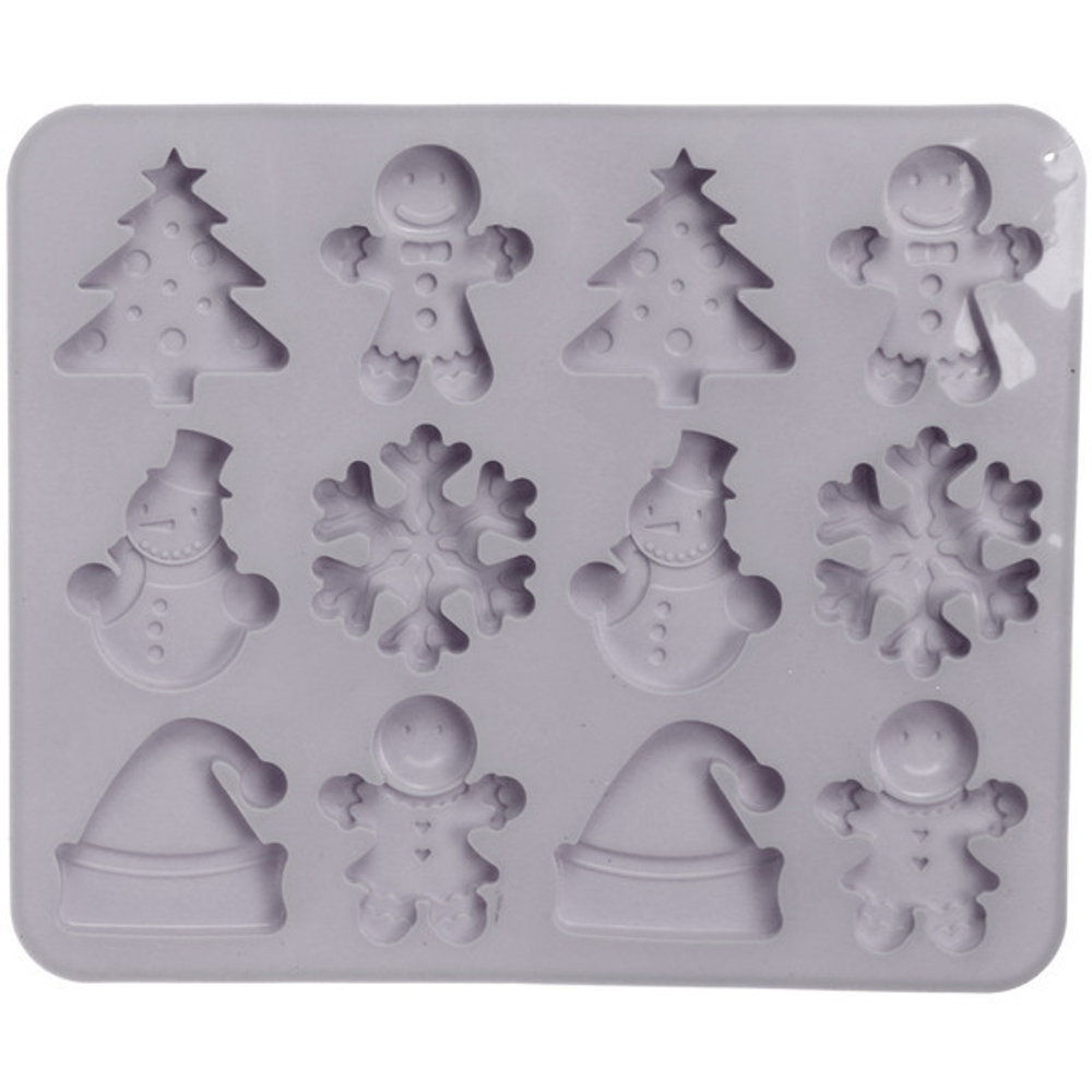 Форма силиконовая «Новогодняя сказка» 23,6*20*1,1см