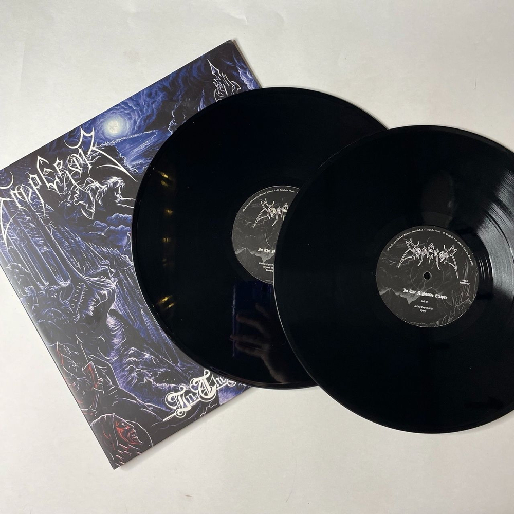Винтажная виниловая пластинка LP Emperor In The Nightside Eclipse (UK 2008)