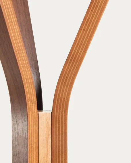 Напольная вешалка Benzara орех