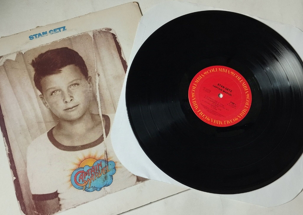 Винтажная виниловая пластинка LP Stan Getz Captain Marvel (USA 1975)