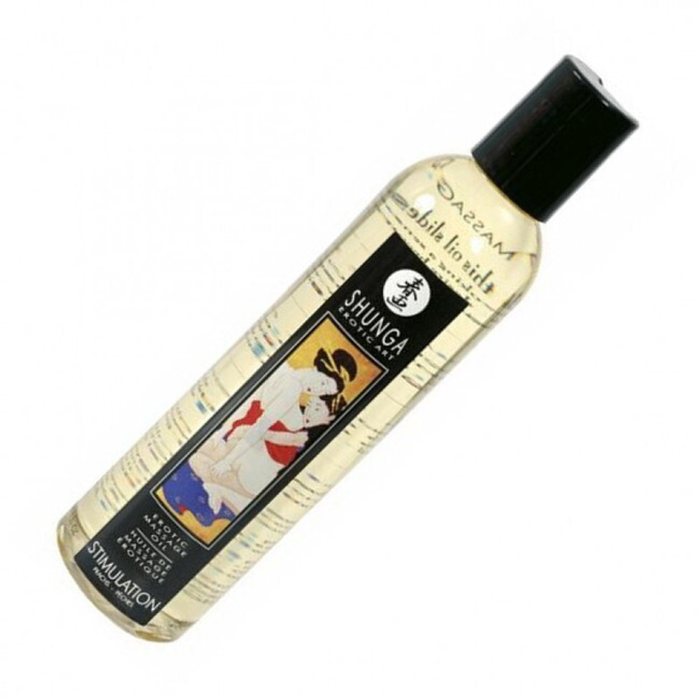 Массажное масло Stimulation "Персик" 250 мл (Цвет: прозрачный)