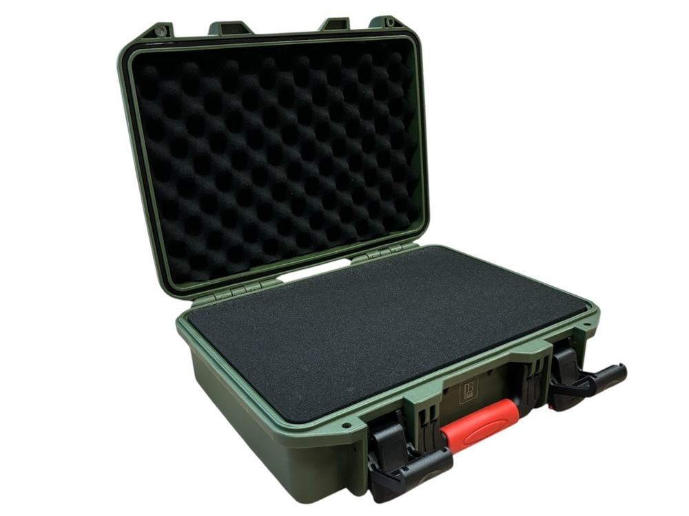 MEDIUM SIZE | Ударопрочный кейс DGCASE@50-02 ОЛИВКОВЫЙ | Внутр. размер 390*270*135мм