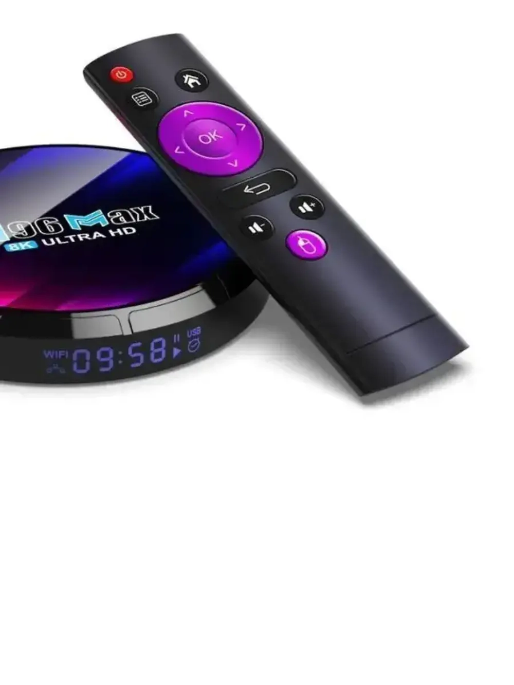 ТВ-приставка Ultra HD H96 Max X4, 4 + 64 ГБ