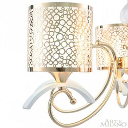Подвесная люстра Arte Milano Florentia-9787 309787/8 Wh/Gd