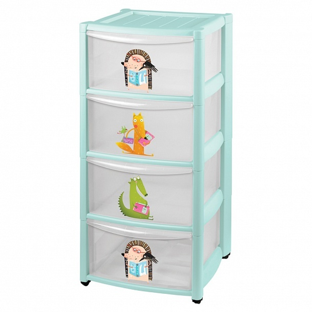 Комод детский на колесах с выдвижными ящиками Артикул: 431342509