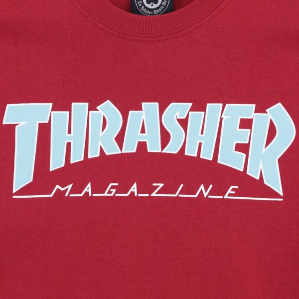 Футболка Thrasher Outlined (cardinal) артикул: - купить в магазине Дайс
