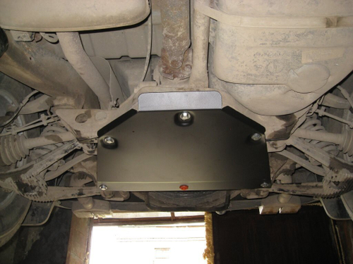 Защита ALFeco редуктора заднего моста для MB W163 ML 320 1997-2005, V-3,2 (сталь 2 мм) арт.ALF3610st