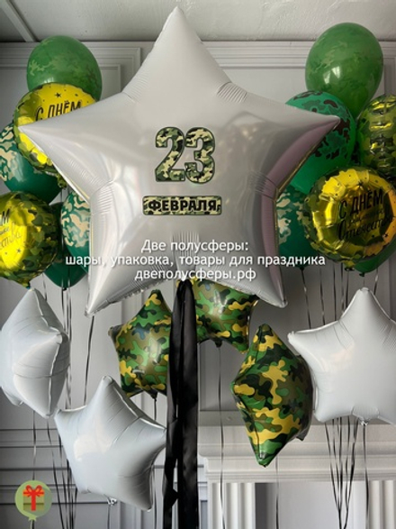 Набор шаров 23 февраля